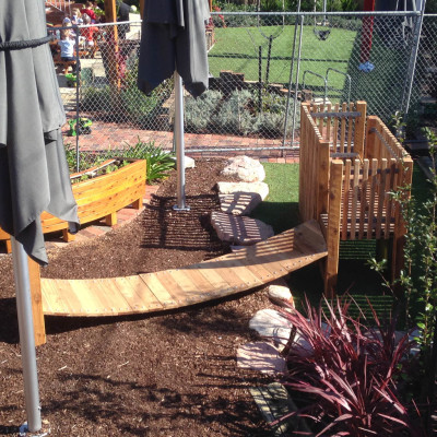 Playground construction at Bambini Childcare, Newtown