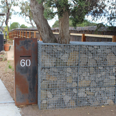 Galbion retaining wall Barwon Heads