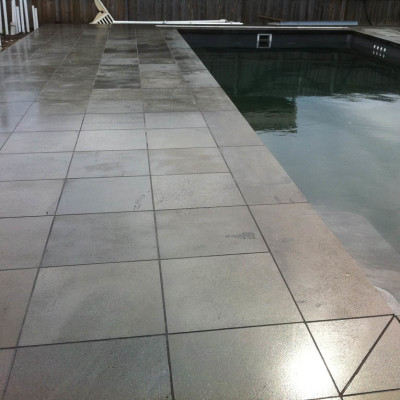 Beautiful paving for pool surrounds in Geelong