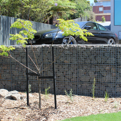 Galbion retaining wall Geelong