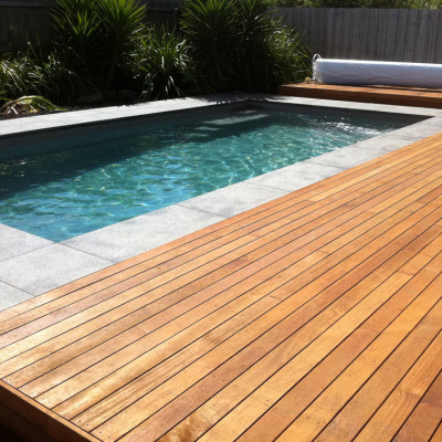 Geelong pool decking