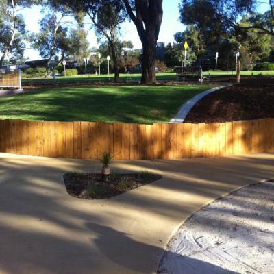 Geelong retaining wall design