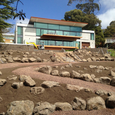 Landscape construction Lorne