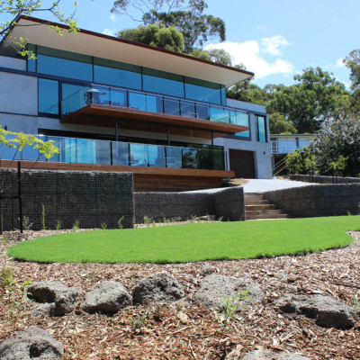 Landscapers for beach house in Lorne