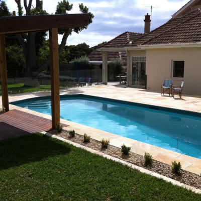 Pool refurbishment and landscaping Geelong