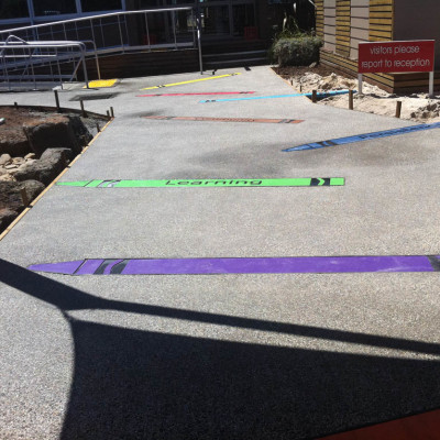 School playground landscaping Geelong