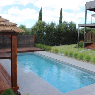 pool landscaping Geelong